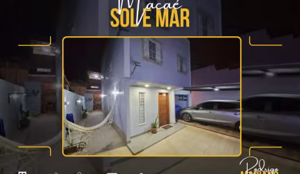 VENDO MARAVILHOSA CASA COM 3 DORMITÓRIOS NO SOL Y MAR EM MACAÉ