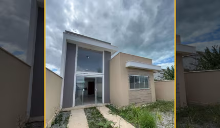 VENDO ÓTIMA CASA COM 2 DORMITÓRIOS NO VERDES MARES EM RIO DAS OSTRAS