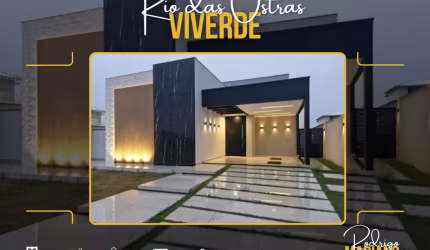 VENDO LUXUOSA CASA COM 3 DORMITÓRIOS E PISCINA NO VIVERDE EM RIO DAS OSTRAS