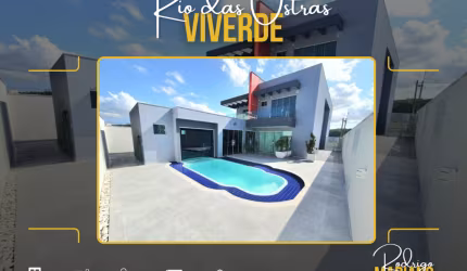 vENDO LUXUOSA CASA COM 4 DORMITÓRIOS NO VIVERDE EM RIO DAS OSTRAS