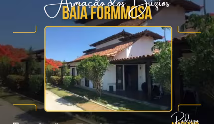 VENDO LINDA CASA COM 2 DORMITÓRIOS NA BAIA FORMOSA EM BUZIOS