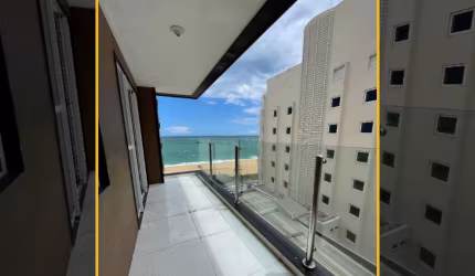 Excelente apartamento vista mar com 2 quartos para venda na Praia Campista em Macaé