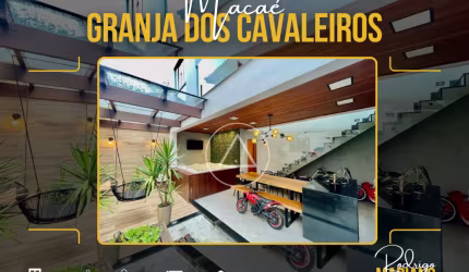 VENDO MARAVILHOSA CASA COM 4 DORMITÓRIOS NA GRANJA DOS CAVALEIROS EM MACAÉ