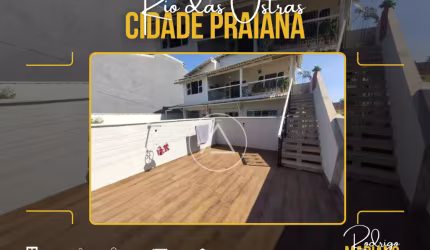 ALUGO LINDA CASA COM 3 DORMITÓRIOS NA CIDADE PRAIANA EM RIO DAS OSTRAS