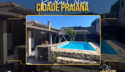 ALUGO CASA MOBILIADA E COM PISCINA NA CIDADE PRAIANA EM RIO DAS OSTRAS