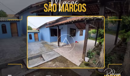 ALUGO ÓTIMA CASA COM 3 DORMITÓRIOS NO SÃO MARCOS EM MACAÉ