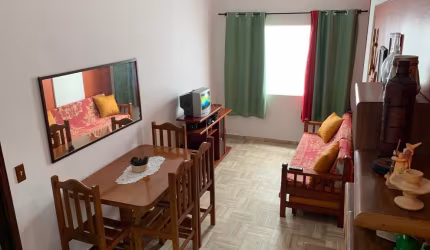 Pé na areia 1 dorm 189mil Mongaguá
