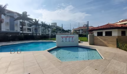 Apartamento 2 dormitórios, condomínio a 50 metrôs da praia,  Ingleses norte