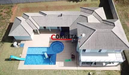 Chácara em condomínio de alto padrão com acesso a represa em Ibiúna- SP