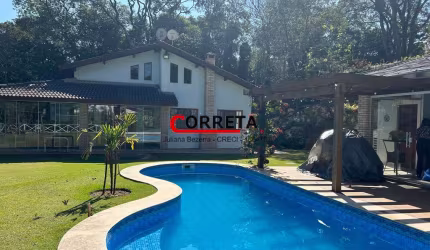 840 - CHÁCARA COM PISCINA, ÓTIMA TOPOGRAFIA EM CONDOMÍNIO FECHADO EM IBIÚNA