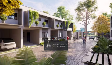 Apartamentos em fase de construção na cidade de Ibiúna-SP