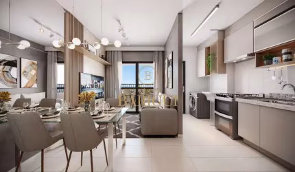 Apartamento com 2 quartos à venda na Avenida Presidente Wenceslau Braz, 1771, Lindóia, Curitiba por R$ 429.390