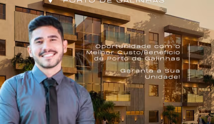 Apartamento em Porto de Galinhas | 1 Quarto | Perto do Centrinho | Alta Rentabilidade