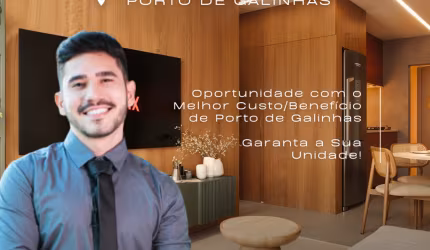 Flat em Porto de Galinhas | 1 Quarto | Perto do Centrinho | Alta Rentabilidade