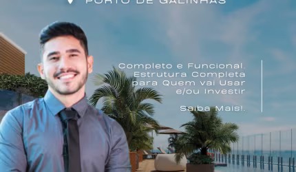 Flat em Porto de Galinhas | Pertinho do Mar | Alta Rentabilidade | Lazer Completo