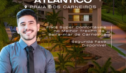 Apartamento Beira-mar na Praia dos Carneiros | Melhor Trecho | 1 Quarto | Lazer Completo