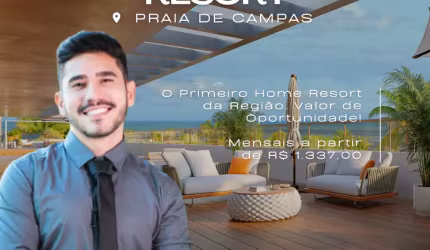 Apartamento em Carneiros | Praia de Campas | Conceito Resort | Alta Rentabilidade | Lazer Completo
