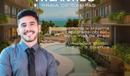 Flat em Tamandaré | Praia de Campas | A 50 metros do Mar | Exclusividade