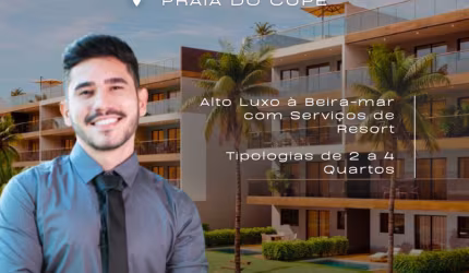 Habitá Home Resort | Luxo à Beira-mar da Praia do Cupe | 2 a 4 Quartos | Residencial Resort