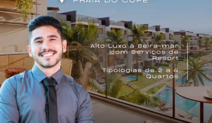 Habitá Home Resort | Luxo à Beira-mar da Praia do Cupe | 2 a 4 Quartos | Residencial Resort