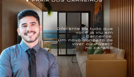 Apartamento na Praia dos Carneiros | 2 Quartos | Pertinho do Mar e do Acquaventura