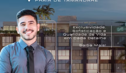 Apartamento na Praia de Tamandaré | A 50 do Mar | Fluxo de Pagamento Facilitado