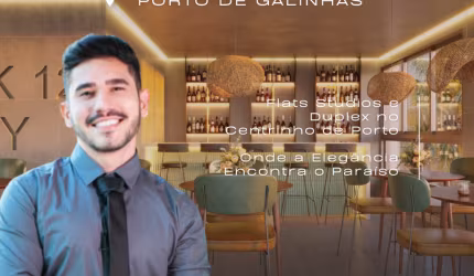 Apartamento no Centrinho de Porto de Galinhas | Alta Rentabilidade