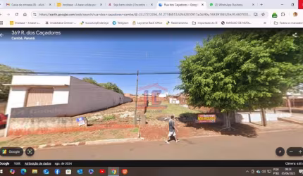 TERRENO COMERCIAL E RESIDENCIAL - RUA DOS CAÇADORES - CAMBÉ