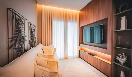 Apartamento Garden Mobiliado e Decorado com 2 Dormitórios, Suíte e Jardim Privativo