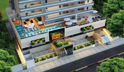 Apartamento à venda, 81 m² por R$ 687.000,00 - Canto do Forte - Praia Grande/SP