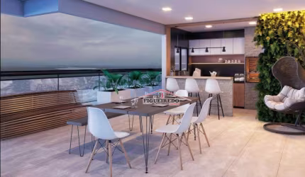 Apartamento à venda, 87 m² por R$ 652.000,00 - Boqueirão - Praia Grande/SP