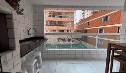 Apartamento à venda, 74 m² por R$ 480.000,00 - Tupi - Praia Grande/SP