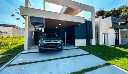 Quinta das Marinas - Casa Térrea de 150m² com 3 Suítes e 4 Vagas + Piscina na Ponta Negra