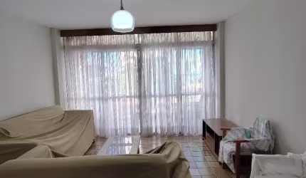 Apartamento 3 quartos em Cadeias 1 suíte 150m² com varanda na sala e no quarto