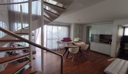 Apartamento Duplex em Moema 1 dormitório e 2 vagas