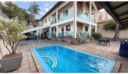 Casa à venda em Contagem – 5 quartos, piscina e área gourmet