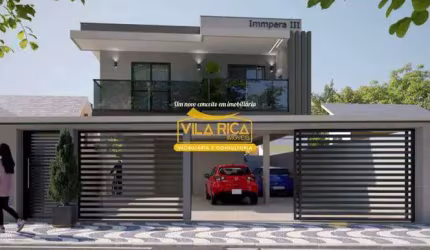 Casa de Condomínio com 2 dorms, Aviação, Praia Grande - R$ 300 mil, Cod: 379051
