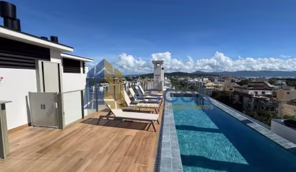 Apartamento com 1 quarto para alugar na Avenida dos Dourados, --, Jurerê, Florianópolis, 53 m2 por R$ 5.150