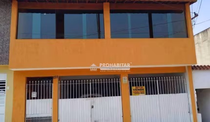 Vendo maravilhoso sobrado com 3 dormitórios, sendo 1 suíte, sala grande para 3 ambientes, cozinha grande, com copa, repleta de armários, churrasqueira
