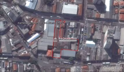 Terreno comercial à venda em Santo Amaro, São Paulo.
