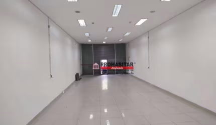 Alugo ótimo salão comercial de 110 m² de área útil com excelente localização no centro da Vila São José, bom negócio para investidor e franquias
