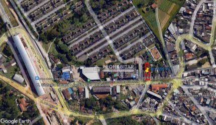Terreno comercial a venda com 650 m² ao lado da estação CPTM Mendes/Vila Natal