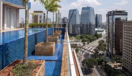 Flat com 1 dormitório, 54 m² - venda por R$  ou aluguel por R$ 9.260/mês - Vila Olímpia