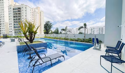 Apartamento com 2 dormitórios para alugar no Campo Grande