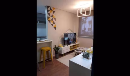 Apartamento com 1 dormitório à venda no Campo Limpo (Zona Sul)