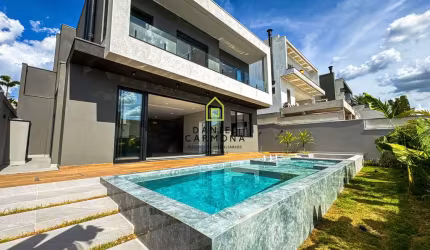 Casa Assobradada Alto Padrão 03 suítes - Condomínio Villa Paradiso - Indaiatuba/SP