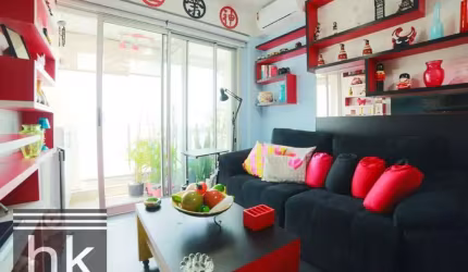 Studio com 1 dormitório, 33 m² - venda por R$ 695.000,00 ou aluguel por R$ 5.100,00/mês - Chácara Santo Antônio - São Paulo/SP