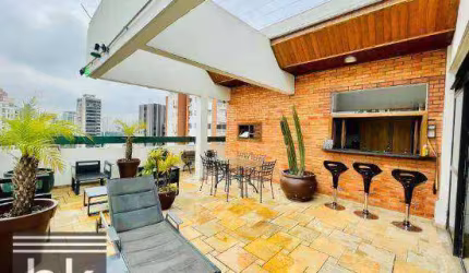 Cobertura com 2 dormitórios para alugar, 200 m² por R$ 17.300,00/mês - Pinheiros - São Paulo/SP
