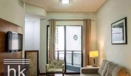 Studio com 1 dormitório para alugar, 48 m² por R$ 4.263,00/mês - Consolação - São Paulo/SP
