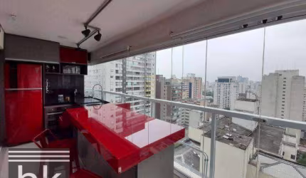 Apartamento com 1 dormitório, 42 m² - venda por R$ 615.000,00 ou aluguel por R$ 5.130,00/mês - Consolação - São Paulo/SP